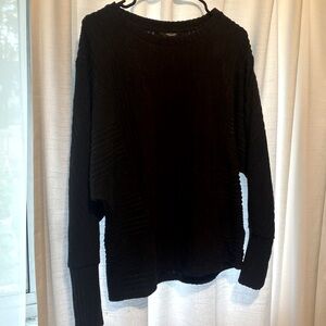 Vera Wang Black Cozy Sweater